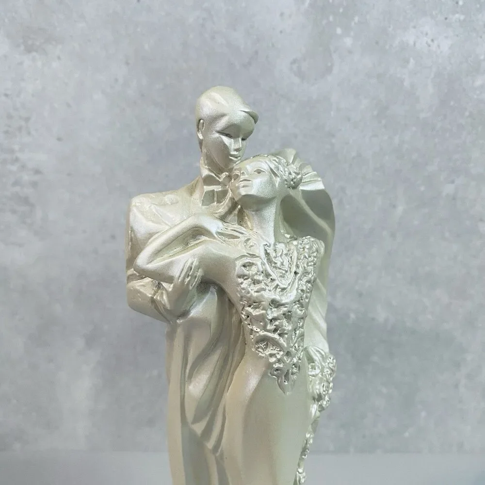 1990's Daniel Austin Pearlized 'Our Day' Wedding Figurine Statue